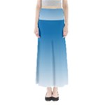 Blue Frost Full Length Maxi Skirt