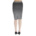 Charcoal Frost Midi Wrap Pencil Skirt View2