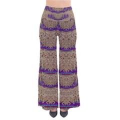 Pearl Lace And Smiles In Peacock Style Pants by pepitasart