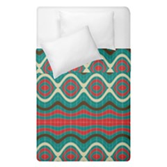 Ethnic Geometric Pattern Duvet Cover Double Side (single Size) by linceazul