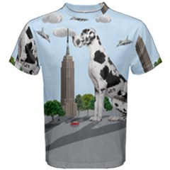 Great Dane Men s Cotton Tee by Valentinaart