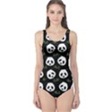 Panda pattern One Piece Swimsuit View1