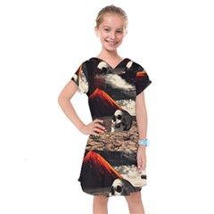 Optimism Kids  Drop Waist Dress by Valentinaart