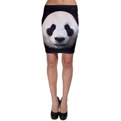 Panda Face Bodycon Skirt by Valentinaart