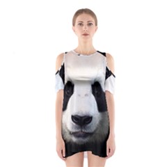 Panda Face Shoulder Cutout One Piece by Valentinaart