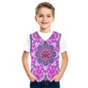 Fantasy Cherry Flower Mandala Pop Art Kids  SportsWear View1