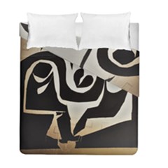 With Love Duvet Cover Double Side (full/ Double Size) by MRTACPANS