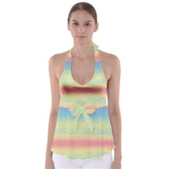 Ombre Babydoll Tankini Top by ValentinaDesign