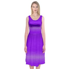 Ombre Midi Sleeveless Dress by ValentinaDesign