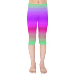 Ombre Kids  Capri Leggings  by ValentinaDesign