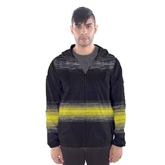 Ombre Hooded Wind Breaker (men) by ValentinaDesign