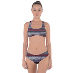 Ombre Criss Cross Bikini Set by ValentinaDesign