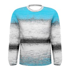 Ombre Men s Long Sleeve Tee by ValentinaDesign