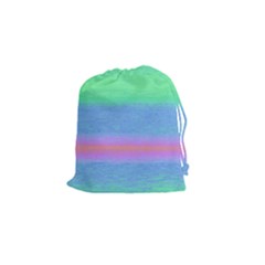 Ombre Drawstring Pouches (small)  by ValentinaDesign