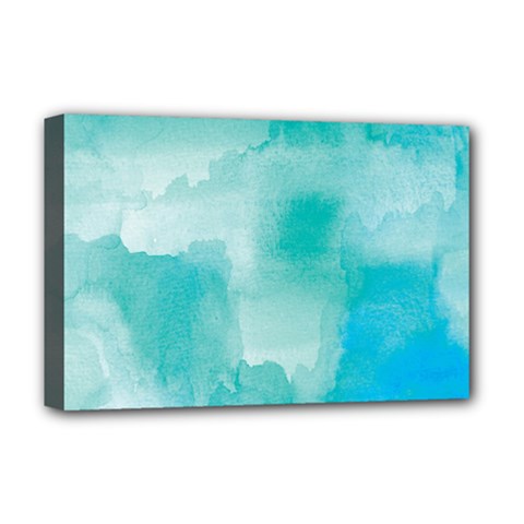 Ombre Deluxe Canvas 18  X 12   by ValentinaDesign