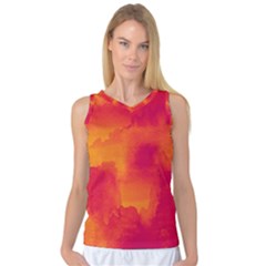 Ombre Women s Basketball Tank Top by ValentinaDesign