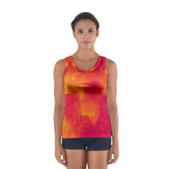 Ombre Sport Tank Top  by ValentinaDesign