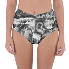 Ombre Reversible High-waist Bikini Bottoms