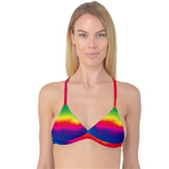 Ombre Reversible Tri Bikini Top by ValentinaDesign