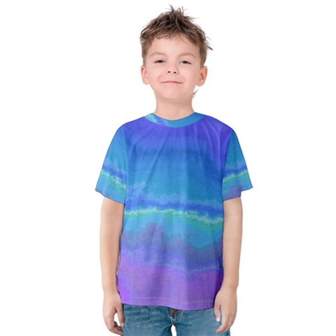 Ombre Kids  Cotton Tee by ValentinaDesign