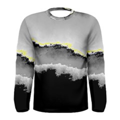 Ombre Men s Long Sleeve Tee by ValentinaDesign