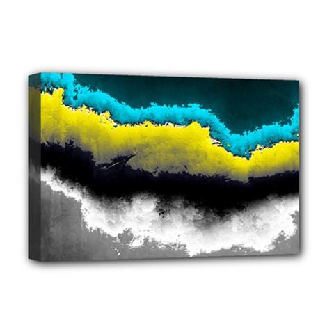 Ombre Deluxe Canvas 18  X 12   by ValentinaDesign
