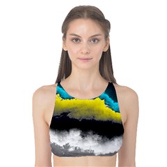 Ombre Tank Bikini Top by ValentinaDesign