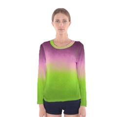 Ombre Women s Long Sleeve Tee