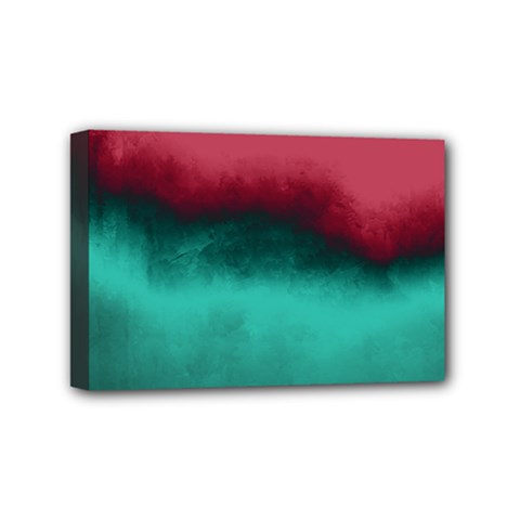 Ombre Mini Canvas 6  X 4  by ValentinaDesign