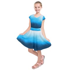 Ombre Kids  Short Sleeve Dress by ValentinaDesign