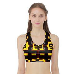 Give Me The Money Sports Bra With Border