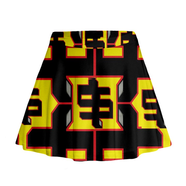 Give Me The Money Mini Flare Skirt