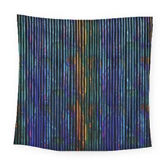 Stylish Colorful Strips Square Tapestry (Large)