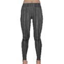 Stylish Silver Strips Classic Yoga Leggings View1