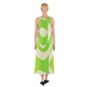 Green shapes canvas                              Full Print Maxi Dress View2