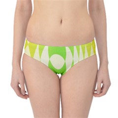 Green shapes canvas                        Hipster Bikini Bottoms