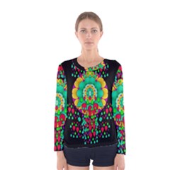 Rain Meets Sun In Soul And Mind Women s Long Sleeve Tee