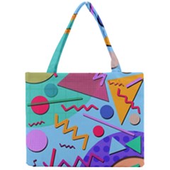 Memphis #10 Mini Tote Bag by RockettGraphics