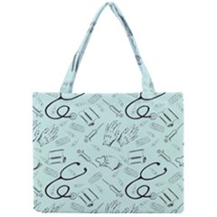 Pattern Medicine Seamless Medical Mini Tote Bag by Nexatart