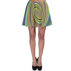 Ellipse Background Elliptical Skater Skirt