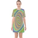 Ellipse Background Elliptical Mini Dress View1