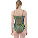 Ellipse Background Elliptical Cut Out Top Tankini Set View2