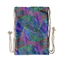 Spiral Pattern Swirl Pattern Drawstring Bag (Small) View2