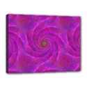 Pink Abstract Background Curl Canvas 16  x 12  View1