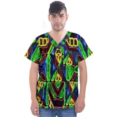 Zone Time X Men s V-neck Scrub Top