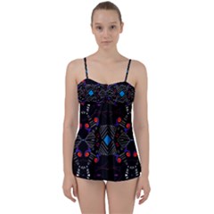 Roulette Star Time Babydoll Tankini Set by MRTACPANS