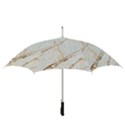 Marble Texture White Pattern Surface Effect Straight Umbrellas View3