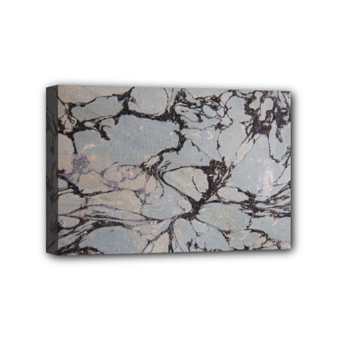 Slate Marble Texture Mini Canvas 6  X 4 