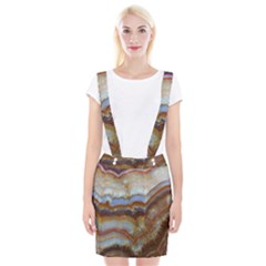 Wall Marble Pattern Texture Braces Suspender Skirt by Nexatart