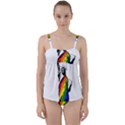 Pride Statue of Liberty  Twist Front Tankini Set View1